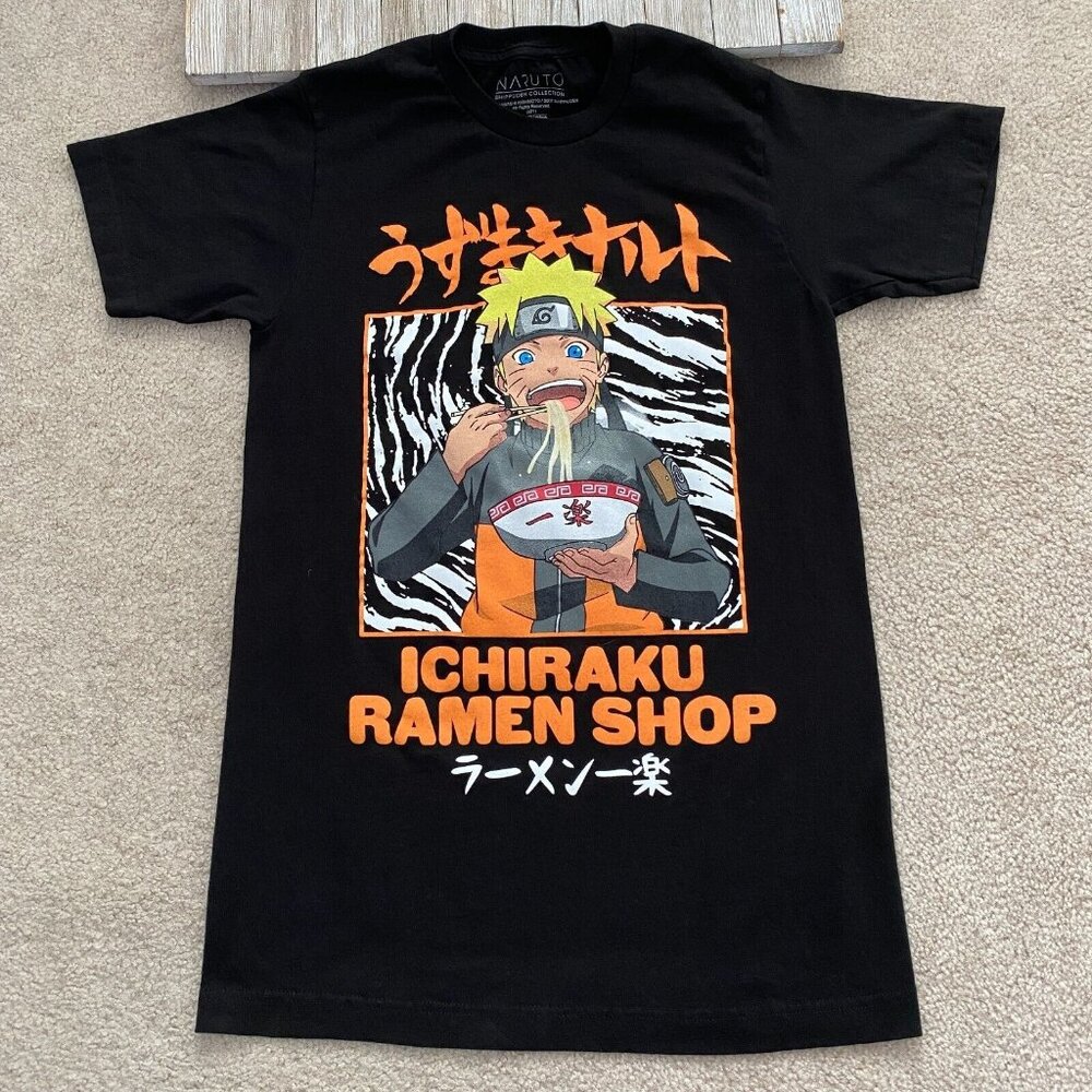 Naruto Shippuden Collection Ichiraku Ramen Shop T-Shirt Mens S (34/36) Anime